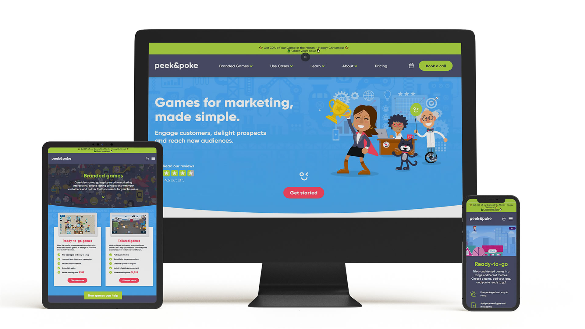 Peek & Poke website